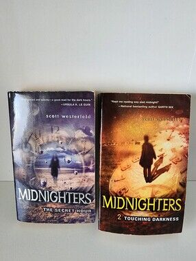 🖤 3/$20  The Midnighters Series (1 & 2) by Scott Westerfeld YA Paperback Books